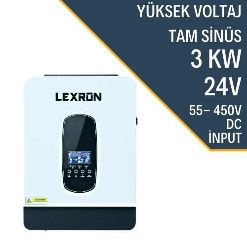 LEXRON 3000W MPPT 55-450 PV INPUT AKILLI İNVERTER
